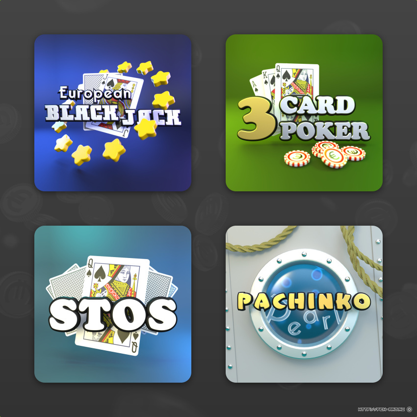 Game icons for betvoyager.com