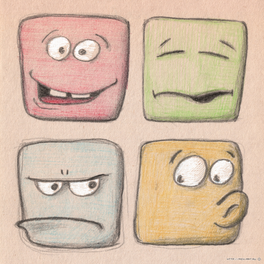 Four emotes
