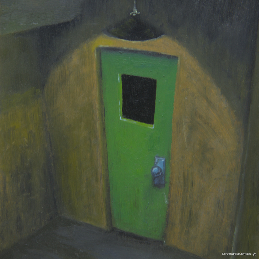 Зелёная дверь